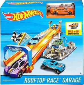 Hot Wheels Tor samochodowy Rooftop Race Garage 2