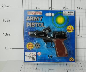 Dromader Pistolet metalowy na spłonkę blister 88365 1