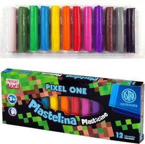 Astra Plastelina Pixel One 12 kolorów ASTRA 1