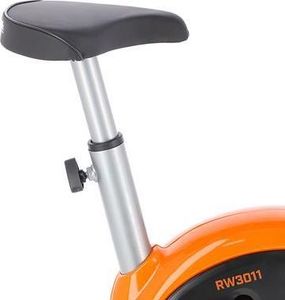 Rower stacjonarny One Fitness RW3011 mechaniczny srebrno-pomarańczowy 9