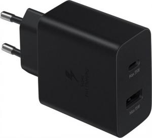 Ładowarka Samsung EP-TA220NBEGEU 1x USB-A 1x USB-C 3 A (EP-TA220NBEGEU) 1