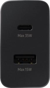 Ładowarka Samsung EP-TA220NBEGEU 1x USB-A 1x USB-C 3 A (EP-TA220NBEGEU) 3