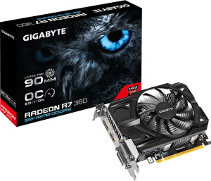 Karta graficzna Gigabyte Radeon R7 360 2GB GDDR5 (128 bit) DVI-D, DVI-I, HDMI, DP (GV-R736OC-2GD 2.0) 1