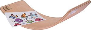 KidiBoard Deska do balansowania dla dzieci KidiBoard Balance Board + naklejki dla chłopca 1