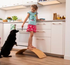 KidiBoard Deska do balansowania dla dzieci KidiBoard Balance Board + naklejki dla chłopca 15