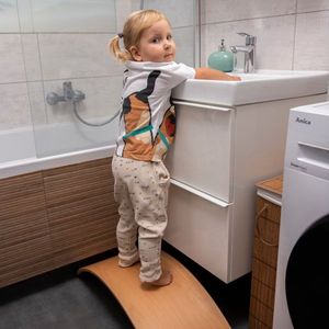 KidiBoard Deska do balansowania dla dzieci KidiBoard Balance Board + naklejki dla chłopca 19