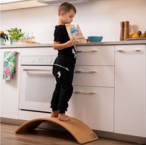 KidiBoard Deska do balansowania dla dzieci KidiBoard Balance Board + naklejki dla dziewczynki 16