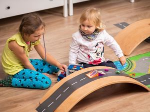 KidiBoard Deska do balansowania dla dzieci KidiBoard Balance Board + naklejki dla dziewczynki 20