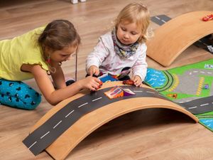 KidiBoard Deska do balansowania dla dzieci KidiBoard Balance Board + naklejki dla dziewczynki 21