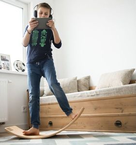 KidiBoard Deska do balansowania dla dzieci KidiBoard Balance Board + naklejki dla dziewczynki 4