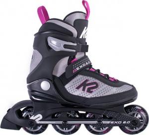 Rolki K2 EXO 6.0 W rekreacyjne czarne r. 38 1