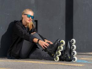 Rolki Powerslide Imperial One freestyle regulowane czarne r. 39-40 5