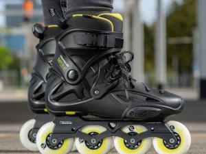 Rolki Powerslide Imperial One freestyle regulowane czarne r. 39-40 6