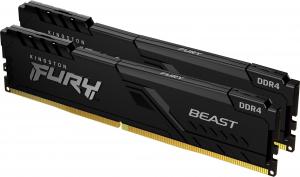 Pamięć Kingston Fury Beast, DDR4, 32 GB, 2666MHz, CL16 (KF426C16BBK2/32) 1