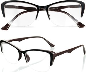 Medi.Glass Okulary Catzyl Damskie Kocie Flex Etui Plus +1 1
