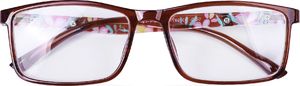 Medi.Glass Okulary Kwi Flex Korekcyjne Kwiaty Minus Plus +1 1