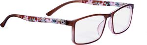 Medi.Glass Okulary Kwi Flex Korekcyjne Kwiaty Plus Minus -4 4