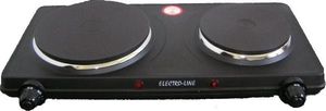 Płyta wolnostojąca Electro-Line ELECTRO-LINE KUCHENKA 102B czarna 2 pal. 1
