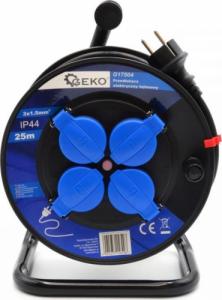 Geko PRZEDŁUŻACZ ELEKTRYCZNY BĘBNOWY 3X1.5MM2 25M IP44 (1) G17504 GEKO 2