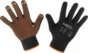 Neo Rękawice robocze bawełna i poliester kropkowe 113XX rozmiar 10" (97-620-10) 1