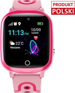 Smartwatch GoGPS K17 Różowy  (K17PK) 2