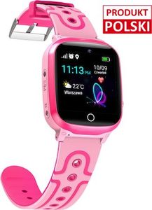 Smartwatch GoGPS K17 Różowy  (K17PK) 3
