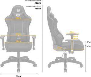 Fotel IMBA Seat Paladin czarny 5