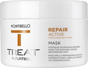 Montibello Treat Naturtech Maska Do Włosów Zniszczonych Repair Active 200ml 1