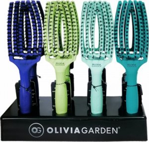 Olivia Garden Szczotka Olivia Garden FINGER Brush TROPICAL MINT Medium 5