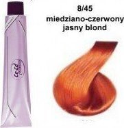 Cece Farba do włosów CeCe Color Creme 8/45 Miedziano- czerwony jasny blond 1