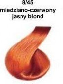 Cece Farba do włosów CeCe Color Creme 8/45 Miedziano- czerwony jasny blond 2