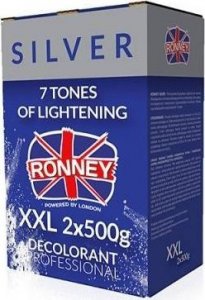 Ronney Ronney Silver rozjaśniacz do włosów XXL 2x500 g 1