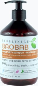 Bioelixire Szampon Bioelixire VEGAN BAOBAB 500ml intensywnie nawilżający 1