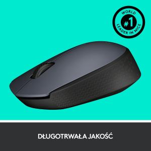 Mysz Logitech M170 czarno-szara (910-004642) 5