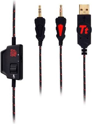 Słuchawki Tt eSPORTS Czerwone (HT-CRG-ANOEBK-15) 6