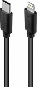 Kabel USB Acme USB-C - Lightning 1 m Czarny (1_781566) 1