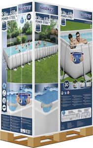 Bestway Basen stelażowy Power Steel 956x488cm 5w1 (56623) 9