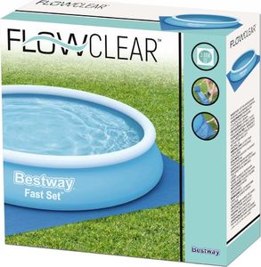 Bestway Mata pod basen Flowclear, 396 x 396 cm 7