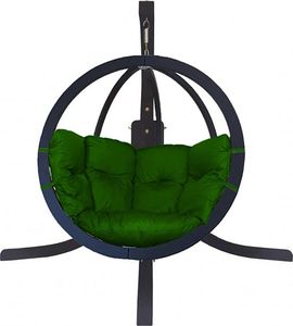 Koala Zestaw: stojak Alicante Antracyt + fotel Swing Chair Single (9), zielony Alicante +Swing Chair Single (9) 1