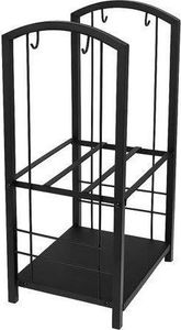 Ikonka Stojak na drewno z przyborami PK011 5