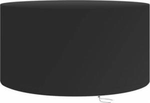 Ikonka Pokrowiec na kosz ogrodowy podwójny czarny 10