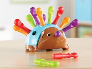 Ikonka Gra Edukacyjny Wesoły Jeżyk, Jeż - Nauka Kolorów, Liczenia Kolorowe Kolce 3