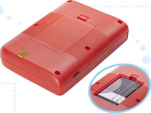 Ikonka Konsola przenośna Game Box 400 gier czerwona 3