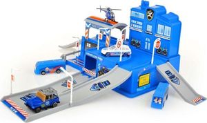 Ikonka Komisariat - Posterunek Policji Z Garażem - Auta, Helikopter 6