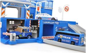 Ikonka Komisariat - Posterunek Policji Z Garażem - Auta, Helikopter 8