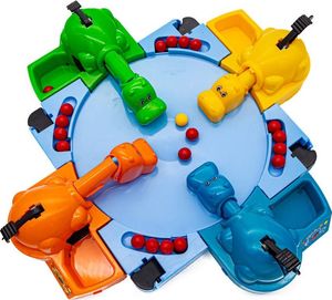 Ikonka Hungry Hippo Game Gra Planszowa Głodne Hipcie 2