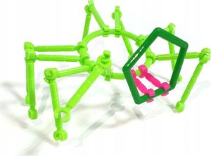 Ikonka Patyczki Słomki Konstrukcyjne, Klocki Edukacyjne 1000 Elementów 6