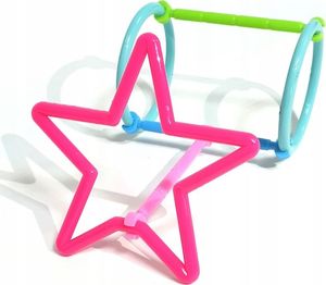 Ikonka Patyczki Słomki Konstrukcyjne, Klocki Edukacyjne 1000 Elementów 10