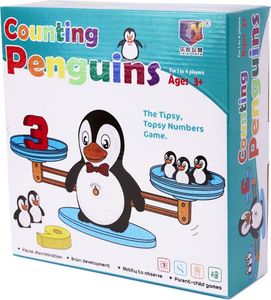 Ikonka Waga Szalkowa Edukacyjna Nauka Liczenia Pingwin 10