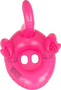 Ikonka Materac dmuchany pontonik dla dzieci flaming 4